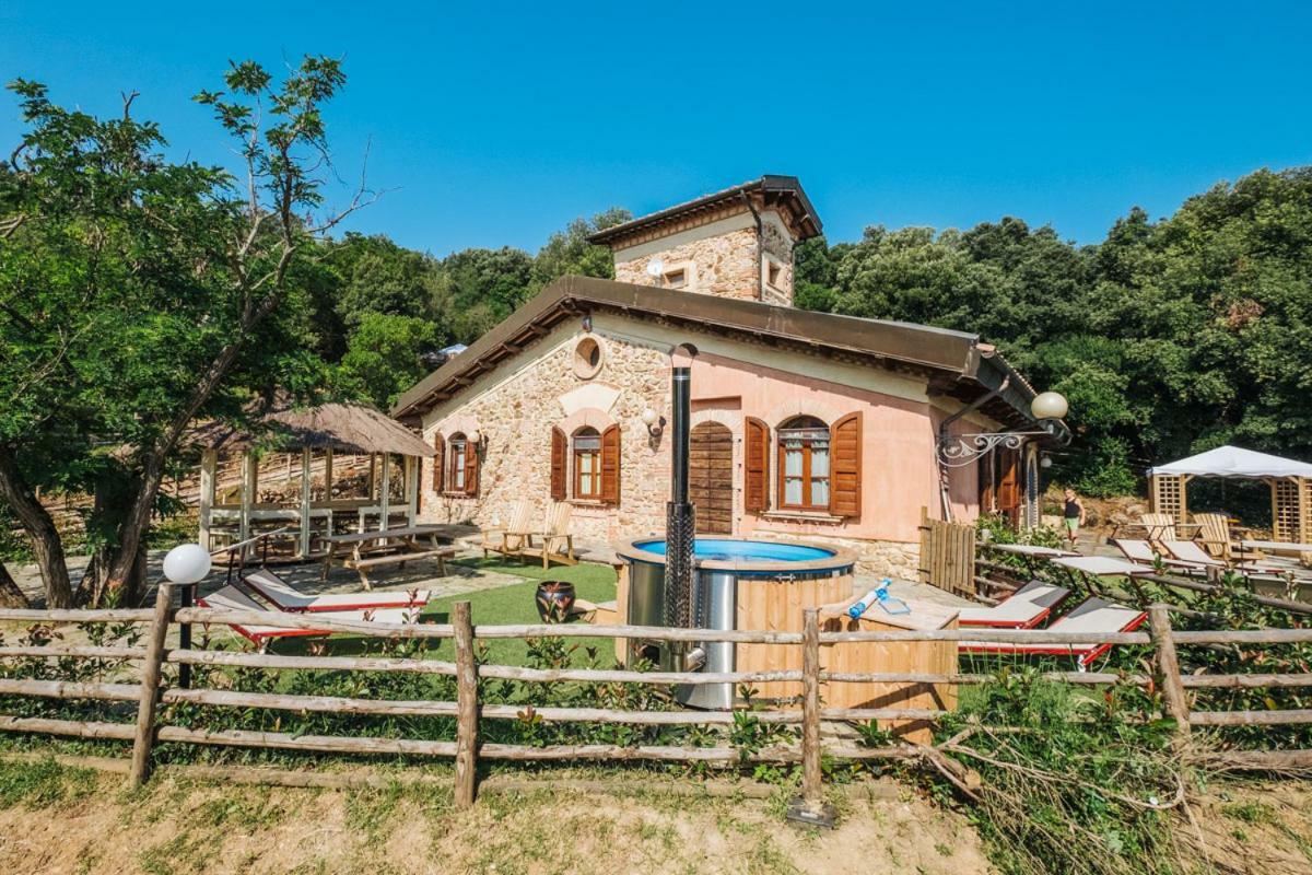 Вилла Casa Conti Di Sotto Гаворрано Экстерьер фото